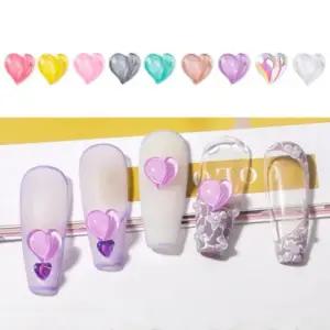 [에스에스_62]유리알 젤리 캔디 달콤파츠 하트 스톤 10종