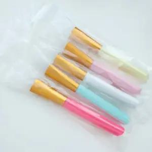 [에스에스_62]실리콘 스파츌러 알로에겔 미용솔 수면팩도구