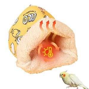 앵무새 텐트  플러시 해먹 걸이형 동굴 애완조류 새장 집 침대 새 은신처 수면 부화 용품