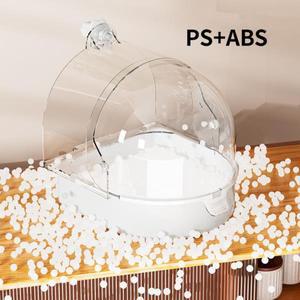 3in 1  새 목욕통/그릇/집 케이지용 급식기  걸이식 목욕통 소형 중형 새들 새장