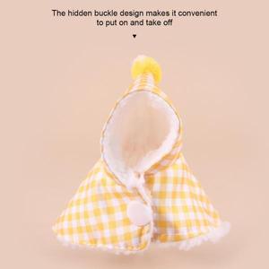 새 망토 커버 카바  유지 외출 의상 앵무새   옷 케이프