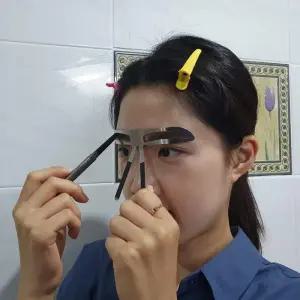 [에스에스_62]눈썹그리기 가이드 여자눈썹모양틀 자연형