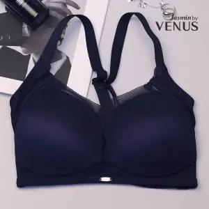 [자스민 비너스]모던 슬릭 노와이어 더블윙 브라  여성 속옷 A-C컵 스포츠