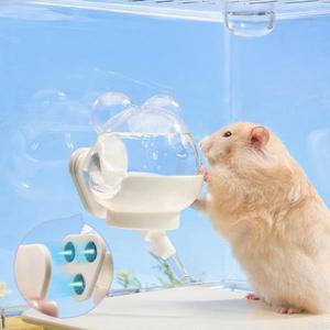 햄스터 마그네틱 자석 물병 진공 벽걸이 토끼 급수기 애완동물 용품 골든베어 더치피그