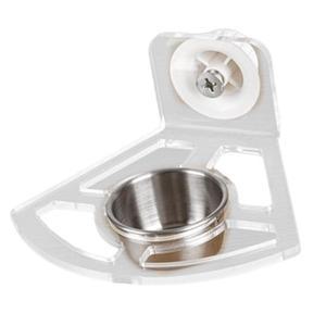 대용량 조류 피더 위생 먹이 그릇 Budgies 작은 새들 물 술꾼 고