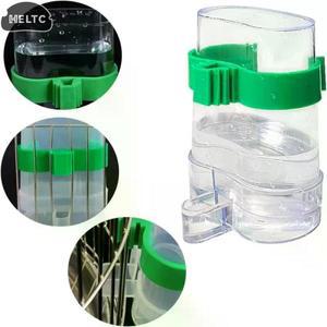 자동 새 물통 급수기 투명 새장 물 분수 앵무새 코카티엘 러브버드 카나리아용