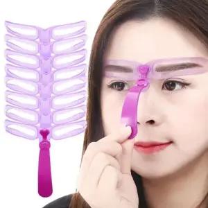 [에스에스_62]손쉬운 눈썹 가이드 눈썹틀 눈썹모양틀 8종