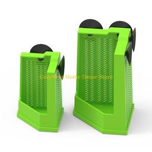 92mF 다중 크기 파충류 코너 피더 Antiescape 먹이 상자  테라리움 먹이 장착