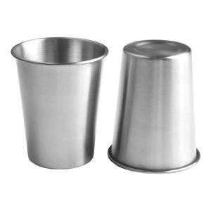 10x8cm 3.9x3.1인치 캠핑 머그컵 304 스테인리스 스틸 스텐 구조  350ml 용량 가볍고 휴대 가능한 디자인