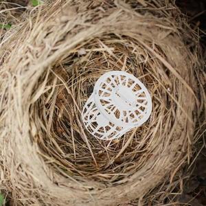 4개 플라스틱 핀치 사육 상자 - 다기능 새장 은신처 용품 앵무새 카나리아 본능 간편한 만들기