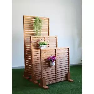 이동식 발코니 울타리 병풍 막이 등나무 야외 야외파티션