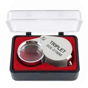 키홀더 가방걸이 휴대용 돋보기