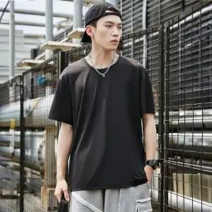 [옷자락]남자 여자 쿨매쉬 오버핏 반팔 티셔츠