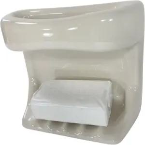 베이지 본 아몬드 세라믹 비누 접시 트레이 천 바 행주 홀더 목욕 샤워 욕조