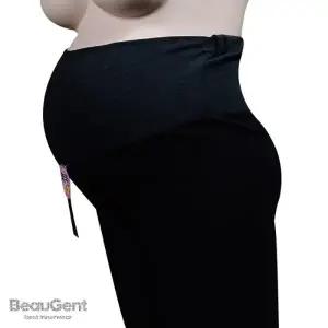 프린토리 면후라이스 기모 임부복대 끈형레깅스 SW2111-0204