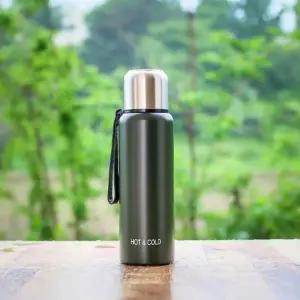 보냉병 핫앤콜드 듀얼 진공 보온병 대용량 스텐물병 (1L)