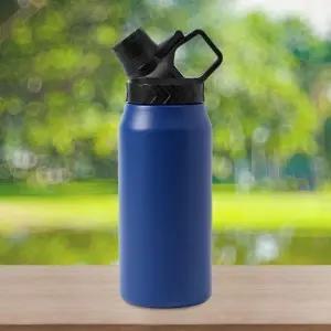 보냉병 위드미 이중스텐 보온병(750ml) (블루) 휴대용 보온병