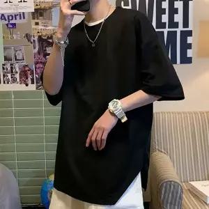 3컬러 데일리 오버핏 무지 반팔티셔츠 IS-TS11N