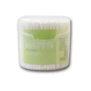 원터치 원형 면봉 300p 귀이개 귀청소 화장