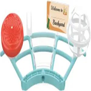 버드피 프로 퍼치의 NETVUE - 스위트 볼 미니 벌새 모이통 과일 홀더 젤리 피더 및 웰컴 카드를 포함한 DIY