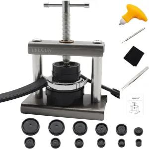 라이쿤 시계 크리스탈 프레스 도구 케이스 백 프라이 스프링 바 뒷면 커버 개폐용 수리 키트 배터리 교체