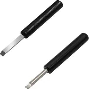 Booge 2Pcs 시계 뒷면 커버 제거 도구 오프너 프라이 바 배터리 교체 수리 키트