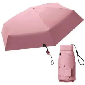 초경량 암막 양산 핑크 양우산 미니 우산 우양산 UV