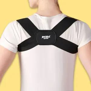 굽은 말린 라운드 숄더 자세 체형 어깨 펴는 밴드 L밴드 굽은등 바른 밸트