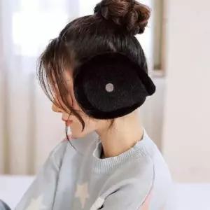 방한귀돌이 겨울 털 귀마개 남자 여자 양털 방한 귀도리