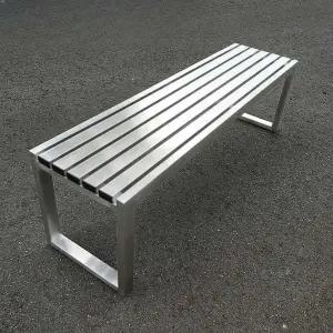 야외 철제 벤치 철제의자 평벤치 정류장 스텐 발코니