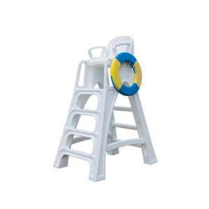 수영장 안전요원 사다리 감시탑 관찰 안전감시대 요원 루프탑