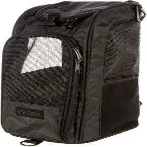 셰르파 디럭스 기내 컨버터블 반려동물 캐리어 백팩 블랙 미디엄 보증