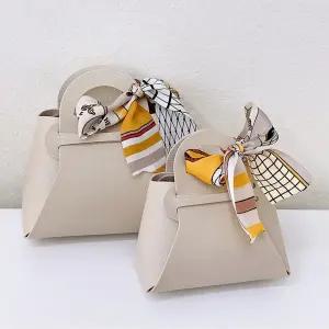 가죽구디백 기프트박스 답례품 선물포장 가방 5개 선물포장백