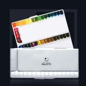 신한 전문가용 수채화팔레트 42칸