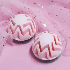 실리콘 마사지기 흡착 지압기 마사지볼 라운드