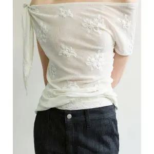 매장정품 AOPT LACE WAIST BAND - OFF WHITE