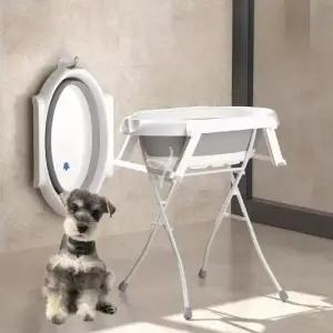 애완견 접이식 욕조 목욕탕 고양이 반려동물 반신욕 수영장