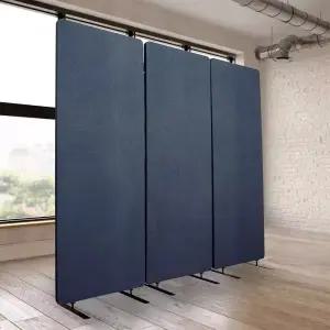 방음 파티션 이동식 스크린 독서실 칸막이 흡음 가벽