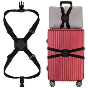 케리어 잠금장치 보호밴드 고정벨트 여행용품 십자형