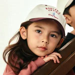 [비치스앤크림_키즈]소다샵 투톤 볼캡-버건디(Soda shop 2tone Ball-Cap, Burgundy)