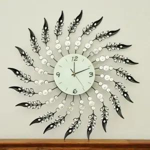 [하프클럽/셀러허브]데일리데코 헬린 회오리 철제 벽시계