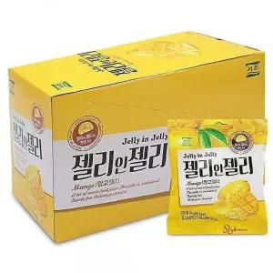 망고맛 젤리 탕비실간식 23gx12개 소포장bcd691