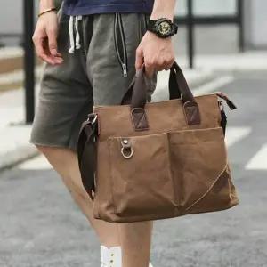 남자 크로스백 워싱 캔버스 생활 방수 직장인 학생 학생크로스백 미니크로스백