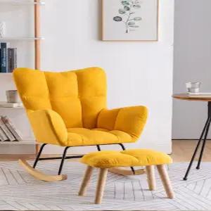 안락의자 레스트 릴렉스 스윙 1인용 흔들의자 쇼파