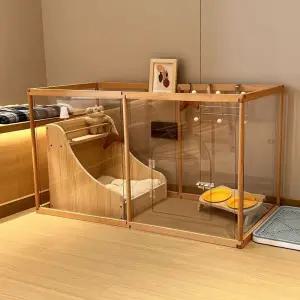 강아지투명울타리 아크릴 울타리 강아지펜스 격리장 고양이