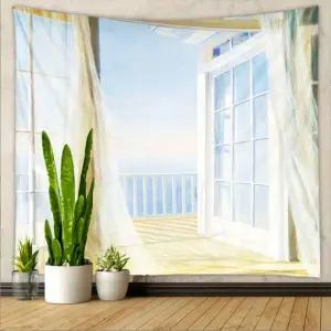 집이 넓어 보이는 포스터 가림막 패브릭 감성 150x130