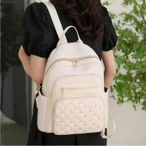 여성백팩 베이직 다용도 징장식 포인트 퀄팅 패션가방
