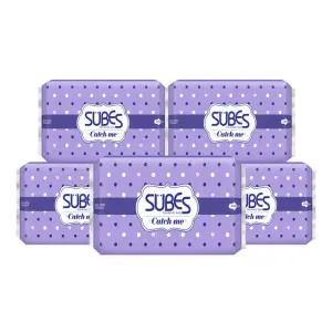 슈베스 캐치미 슬림 생리대 슈퍼롱오버나이트 6P x5팩