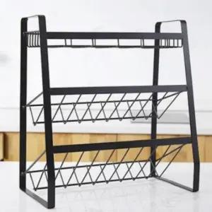 [JED] 조미료 주방 선반 수납 보관함 수납함 양념통 정리대