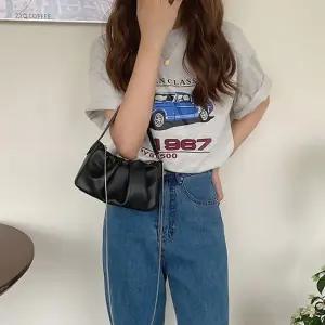 원핸들 미니 셔링 토트백 겸 크로스백 데이트룩 코디 귀여운미니백 여성미니백